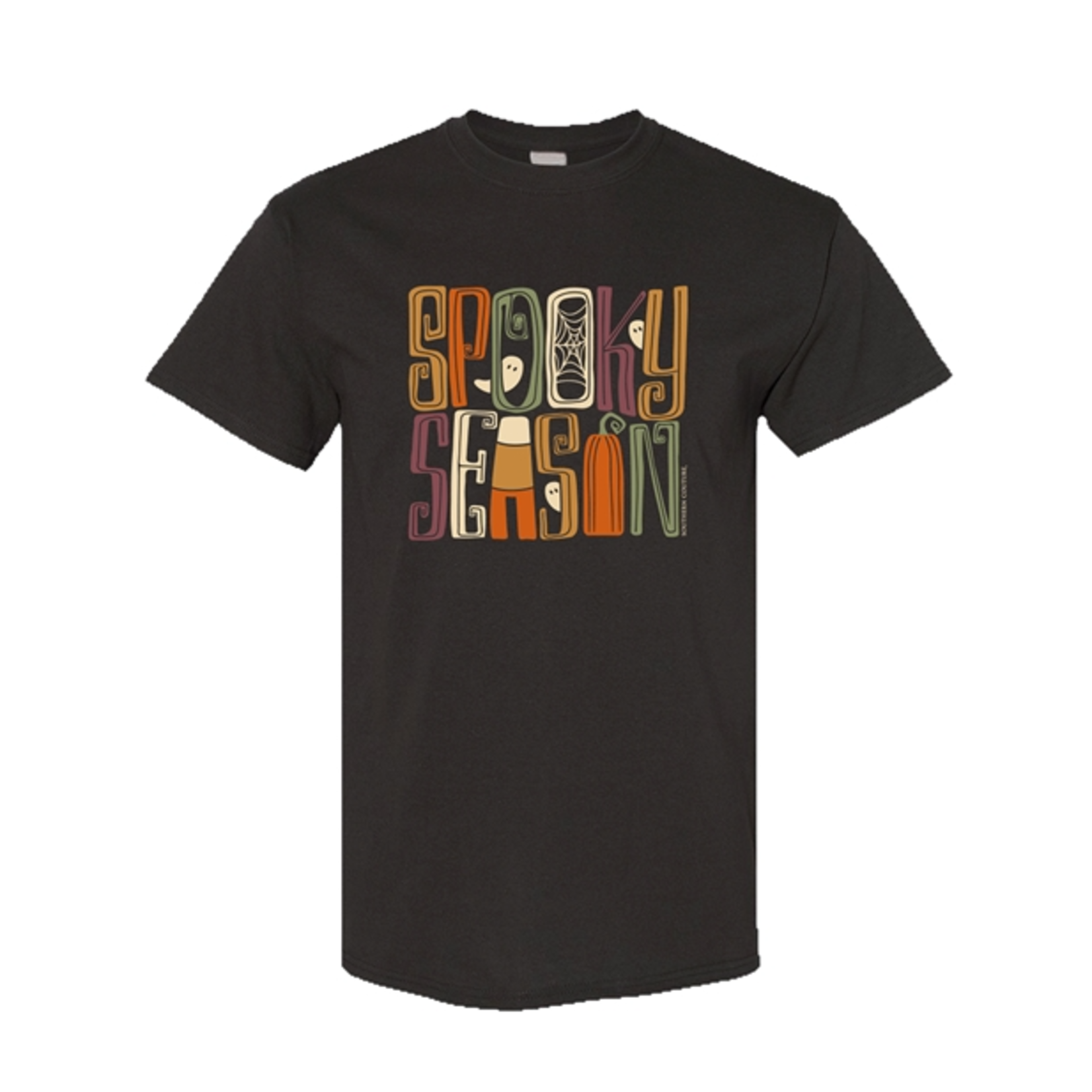 Southern Couture Southern Couture Soft Spooky Season Tee Dark Chocolate 3XL