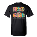 Southern Couture Southern Couture Classic Blessed to Have Grandkids Tee Black