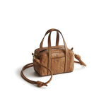 Vera Bradley Vera Bradley Mini Original Duffel Crossbody Roasted Pecan