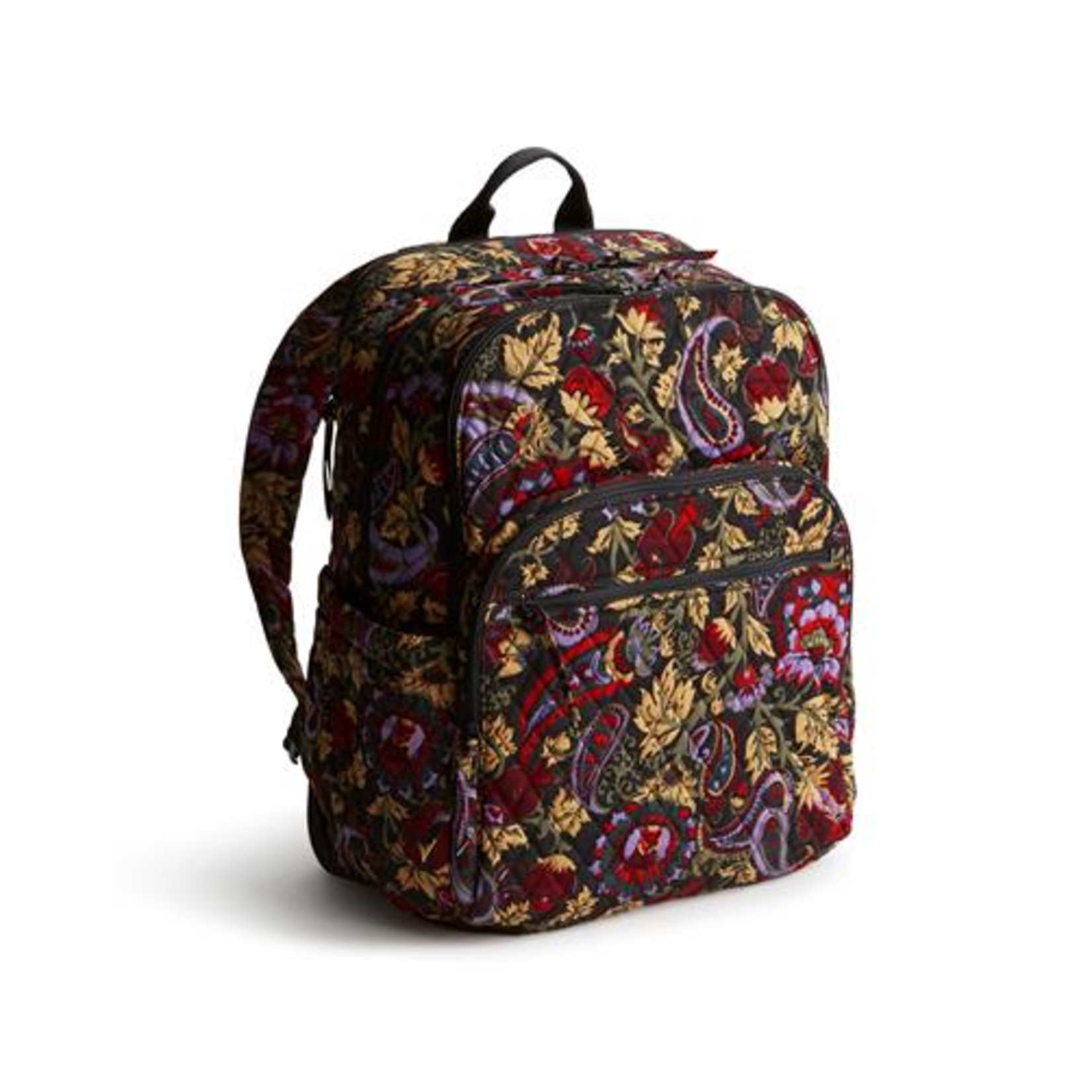 Vera Bradley Vera Bradley Large Bancroft Backpack Midnight Garden Paisley
