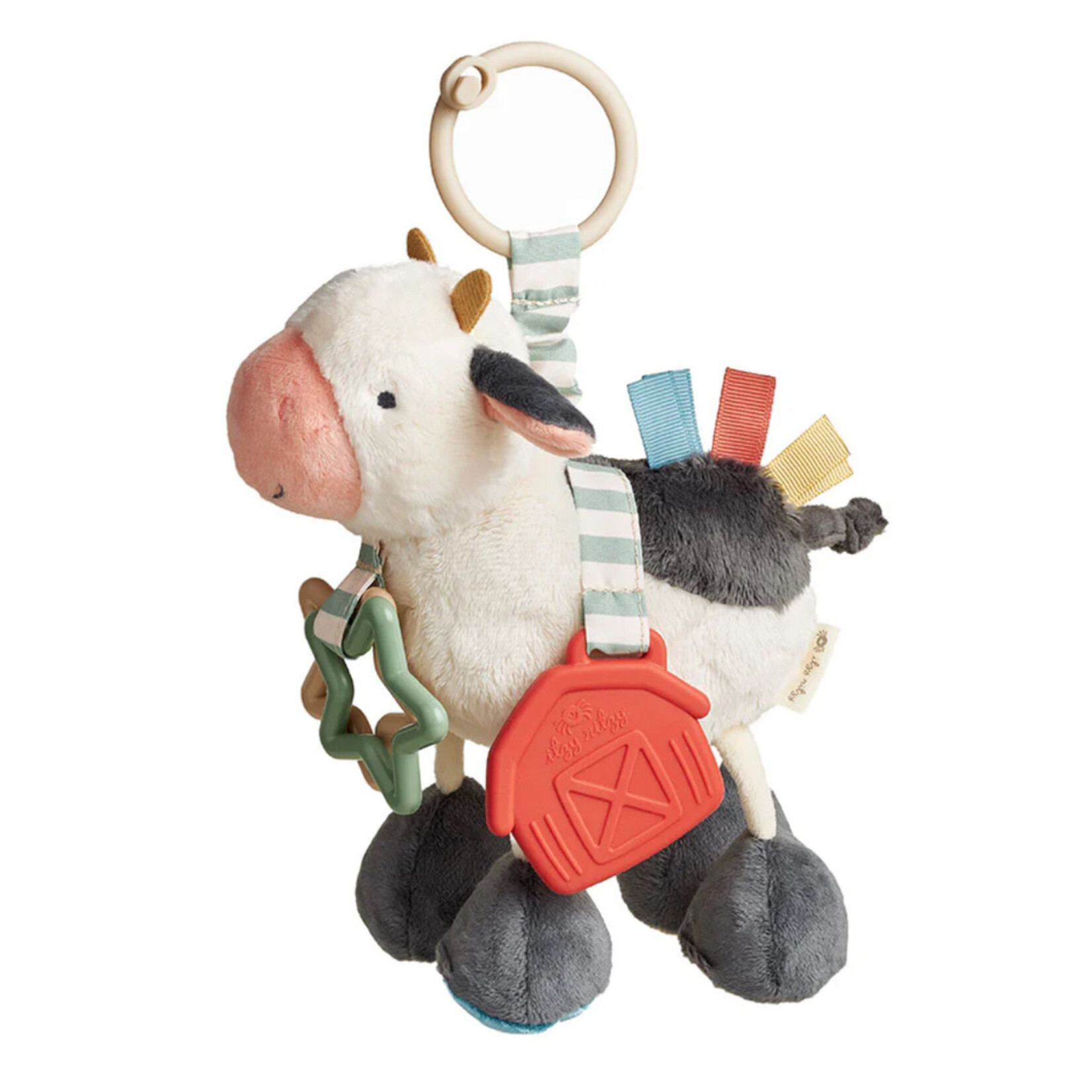 Itzy Ritzy Itzy Ritzy Itzy Friends Link & Love Activity Plush Cow