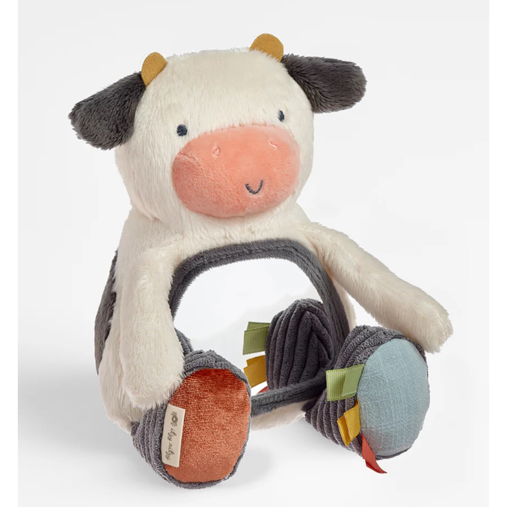 Itzy Ritzy Itzy Ritzy Bitzy Sensory Tummy Mirror Cow