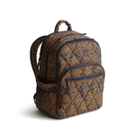 Vera Bradley Vera Bradley Large Bancroft Backpack Lotus Montage Roasted Pecan