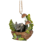 Ganz Ganz Mushroom & Mouse Ornament Style 2