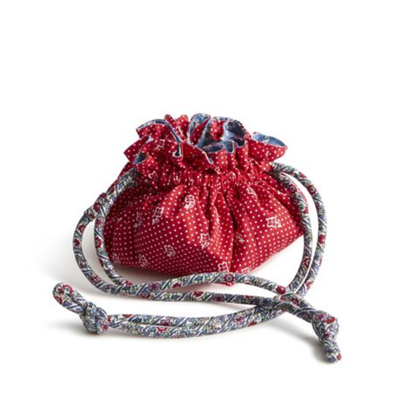 Vera Bradley Vera Bradley Drawstring Jewelry Bag Dotty Floral