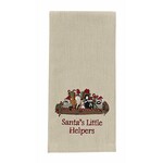 Park Designs Santa’s Little Helper Dishtowel