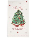 Mudpie Mudpie Tree Vintage Towel Tis the Season