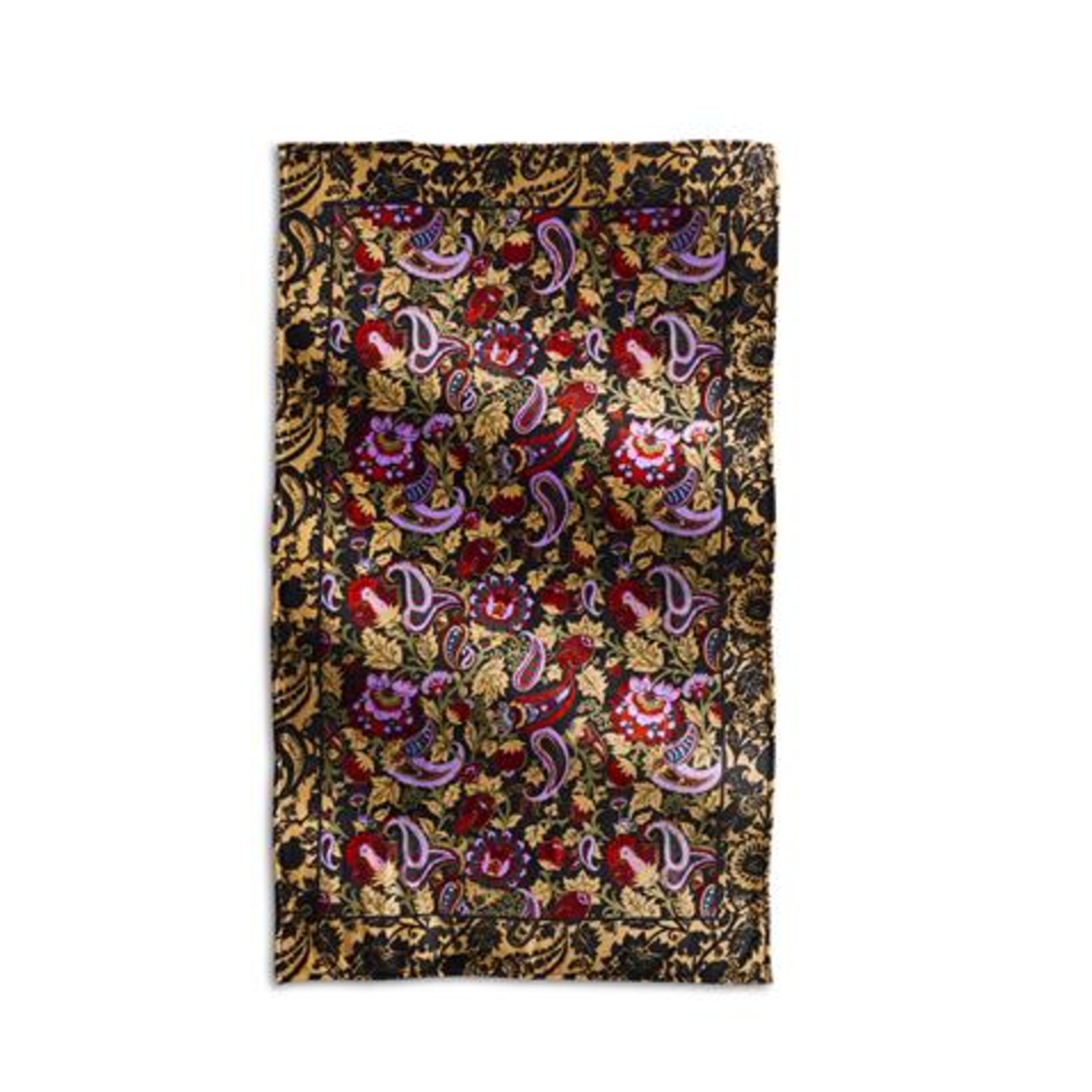 Vera Bradley Vera Bradley Plush Throw Blanket Midnight Garden Paisley