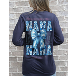 Simply Southern Simply Southern Blessed Nana Long Sleeve Tee Mirage XL