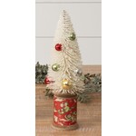 Audrey’s Audrey’s Vintage Spool Christmas Tree Snowmen (Medium)