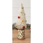 Audrey’s Audrey’s Vintage Spool Christmas Tree Santa (Large)