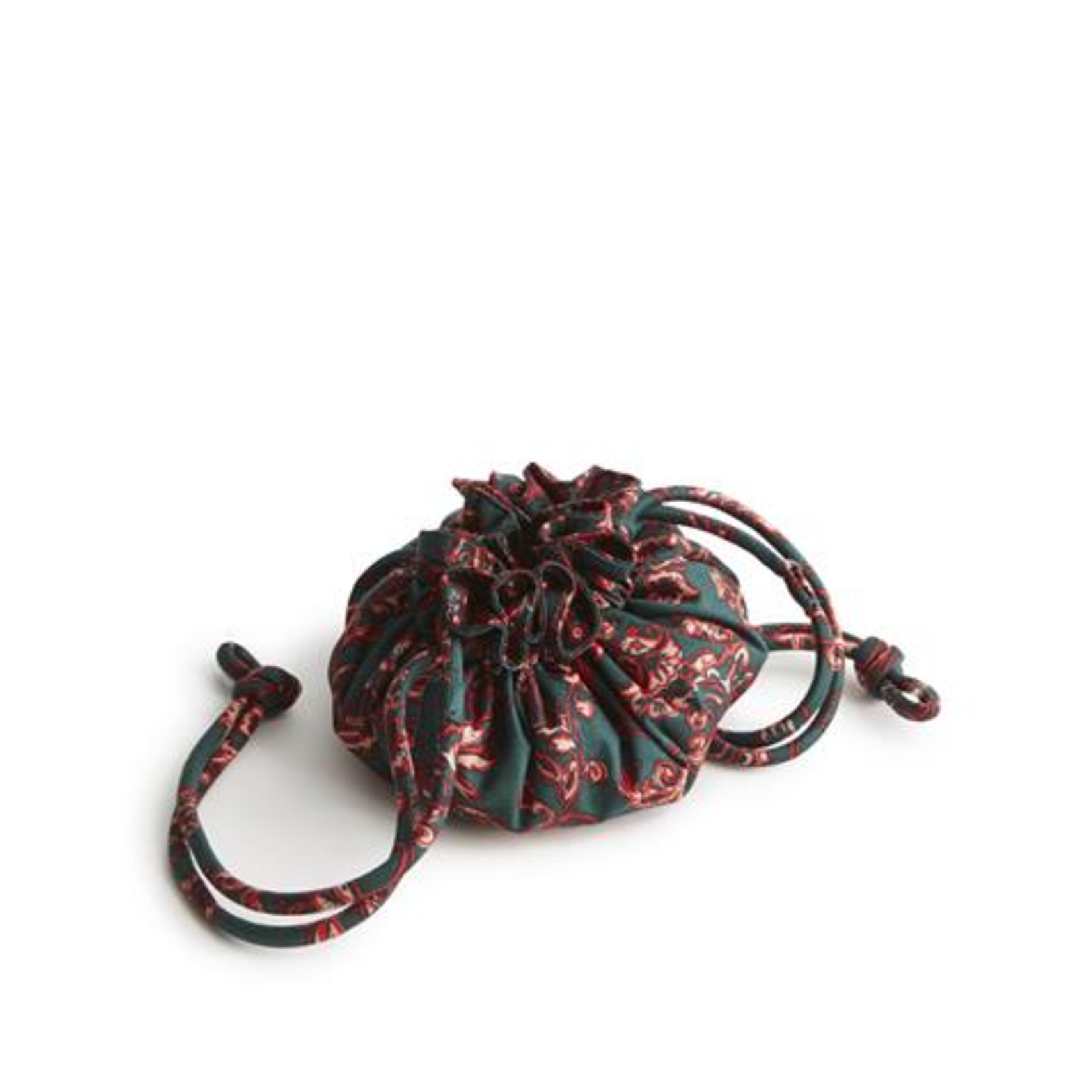 Vera Bradley Vera Bradley Drawstring Jewelry Bag Victorian Vines