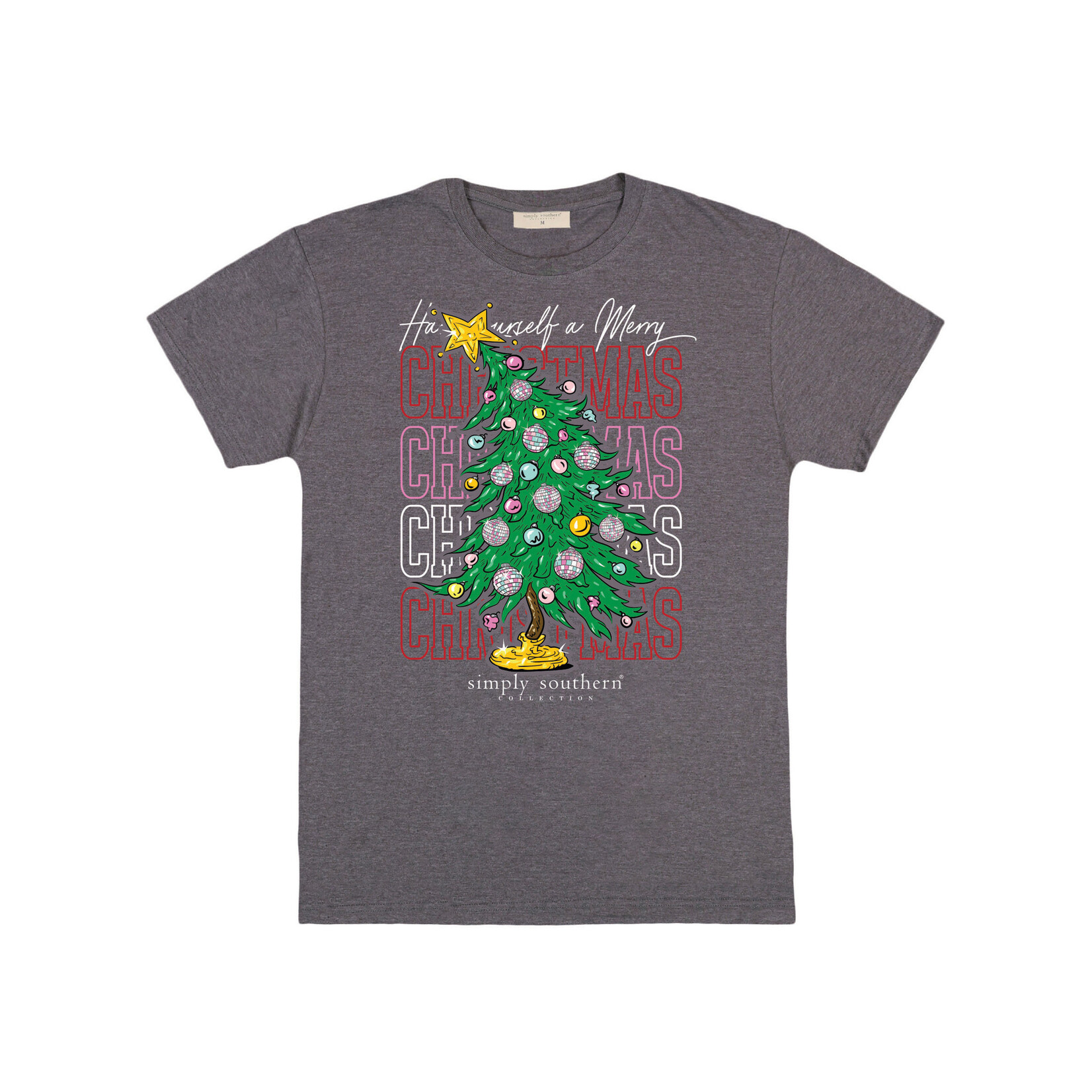 Simply Southern Simply Southern T-Shirt Tree Iron Heather