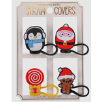 Simply Southern Simply Southern Straw Covers Penguin