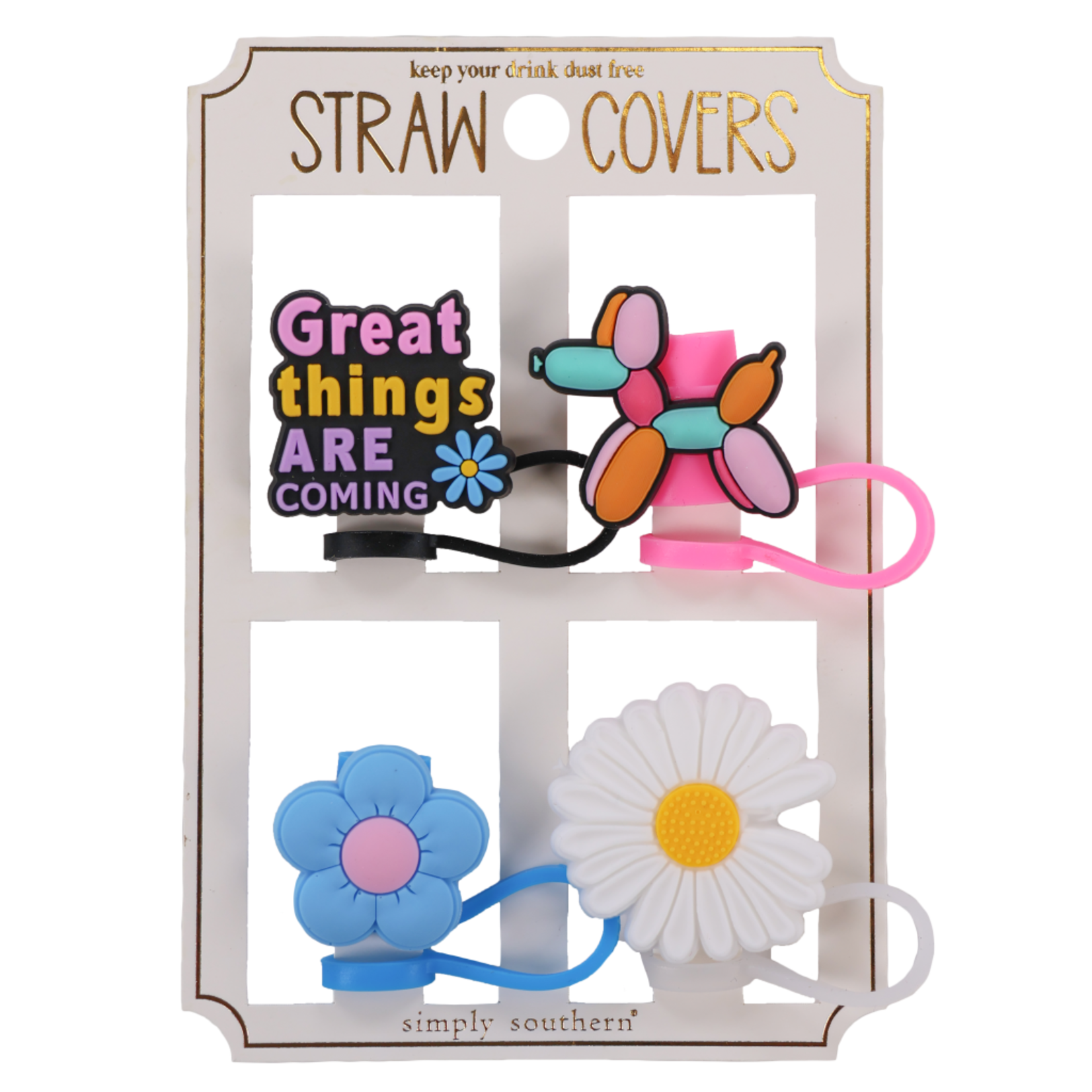 Simply Southern Simply Southern Straw Covers Great Things