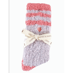 Simply Southern Simply Southern Soft & Cozy Socks Stripe Grey