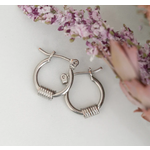 Howards Howard's Silver Ring Hoop Earrings