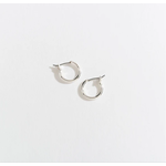 Howards Howard's Ear Sense Silver Click Hoop Earrings