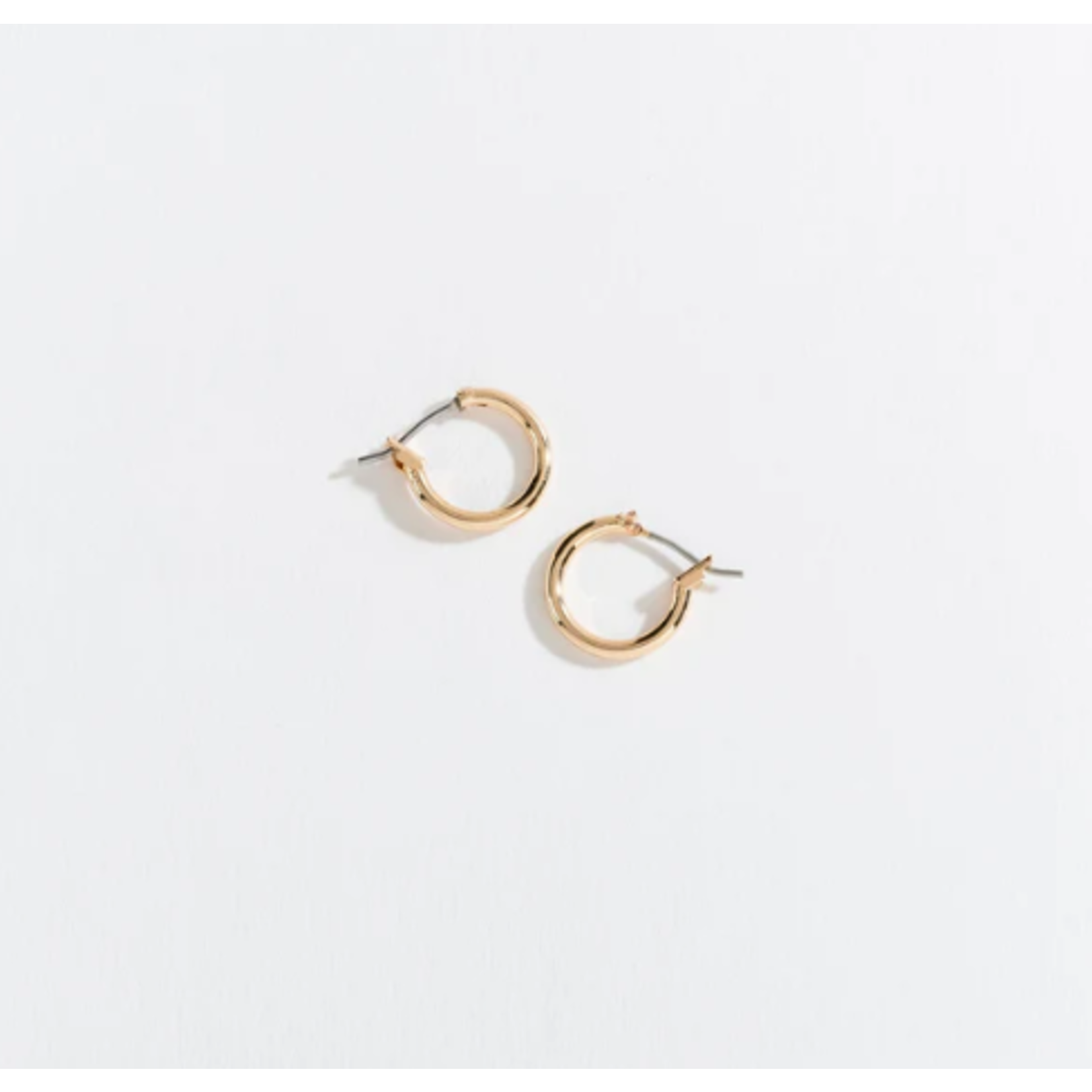 Howards Howard's Ear Sense Gold Click Hoop Earrings