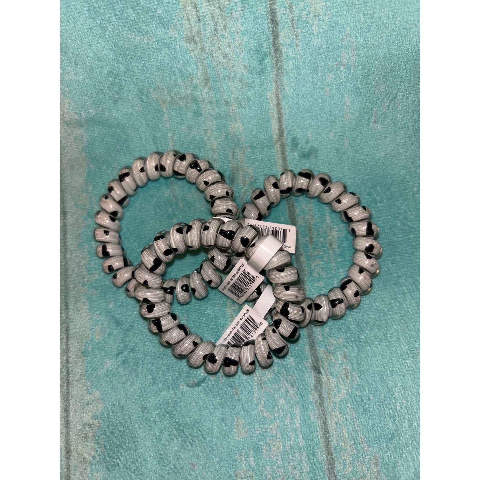 Simply Southern Simply Southern Hair Tie Black Speckle