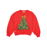 Simply Southern Simply Southern Sequin Crewneck Christmas Tree Medium