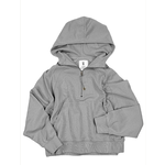 Simply Southern Simply Southern Hooded Pullover Scuba Heather Grey