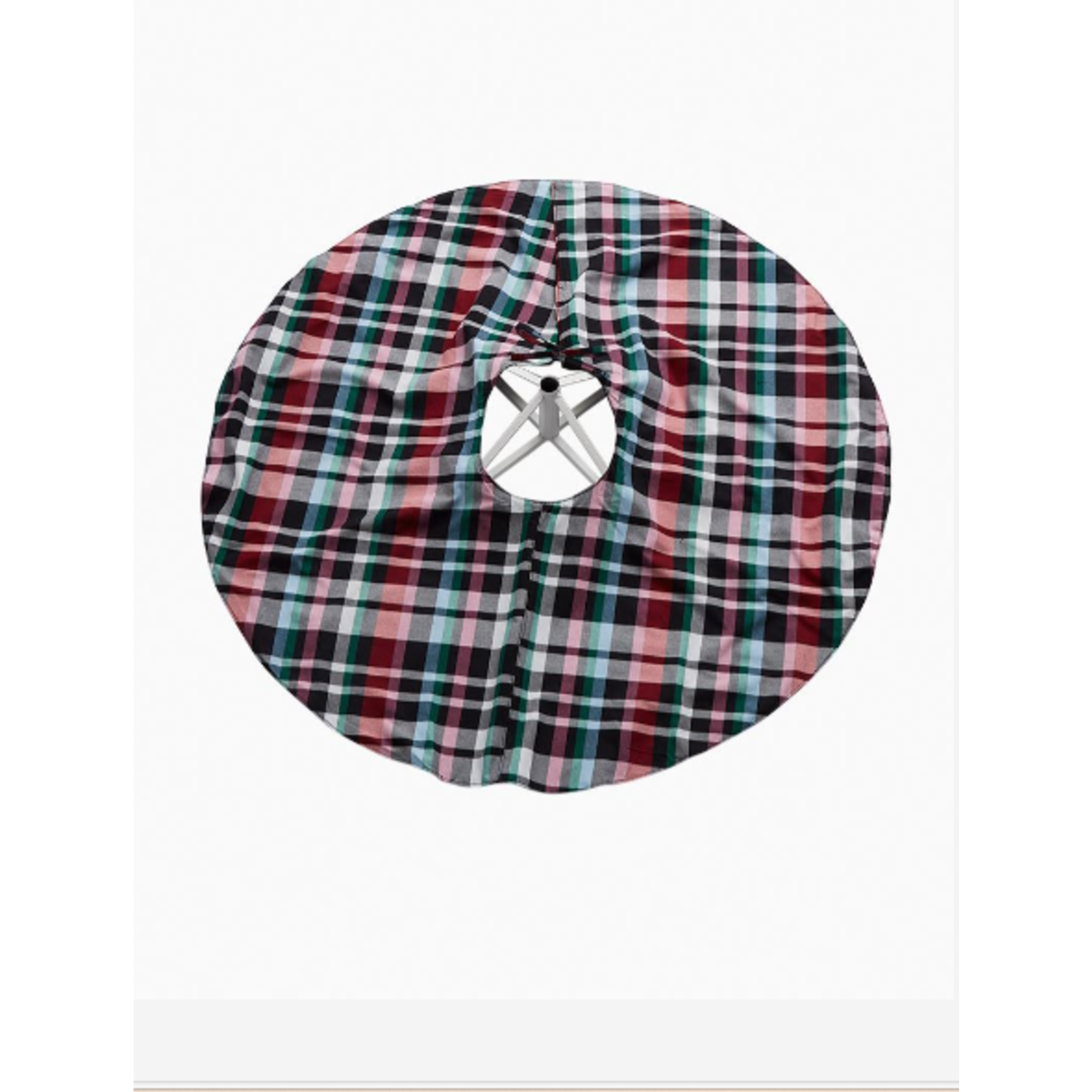 Vera Bradley Vera Bradley Quilted Tree Skirt Ribbons Plaid