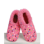 Snoozies Snoozies  Pink Multi Dots Slippers
