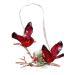 Evergreen Evergreen Acrylic Cardinals Ornament Flying