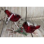 Evergreen Evergreen Acrylic Cardinals Ornament Sitting