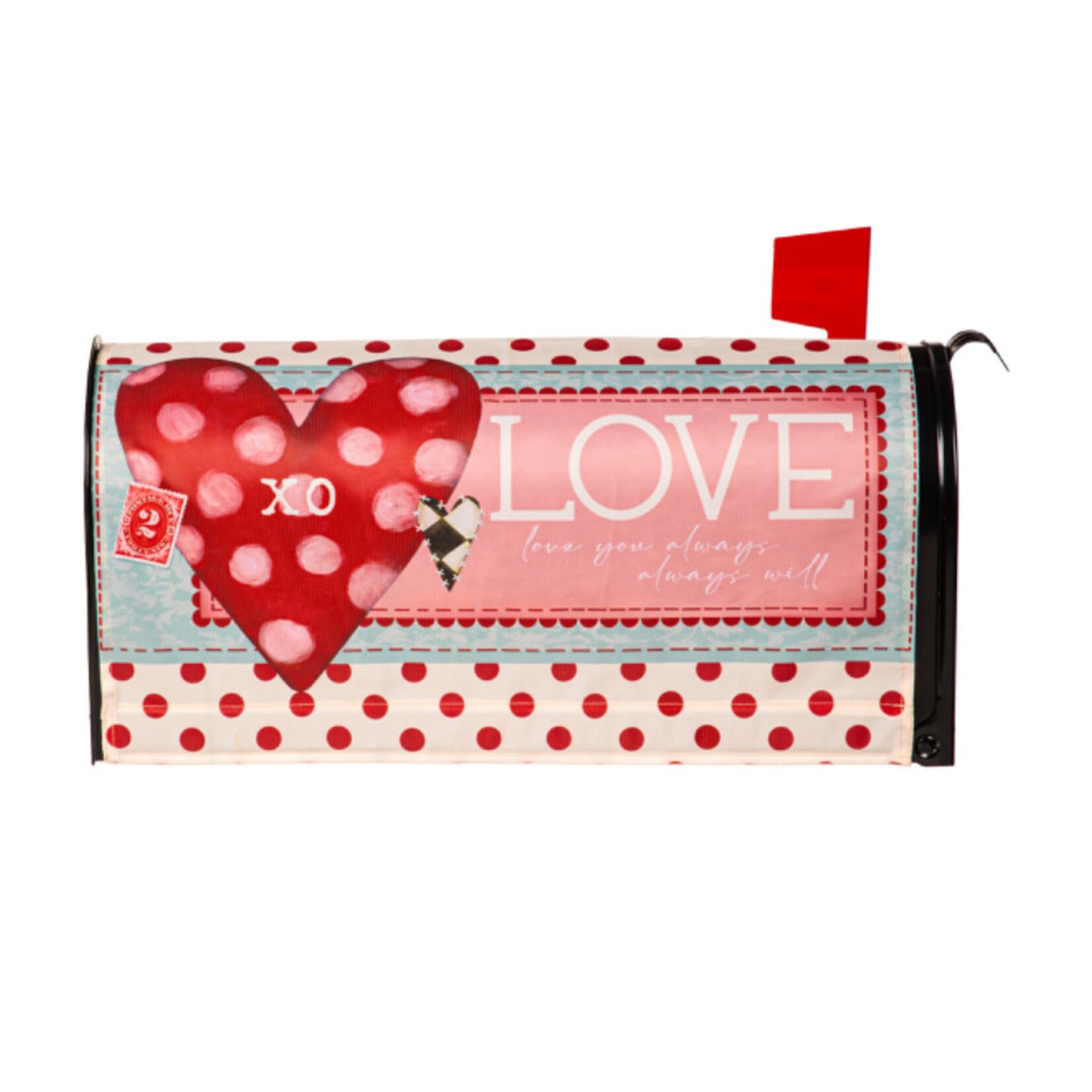 Evergreen Vintage Valentine Mail Wrap