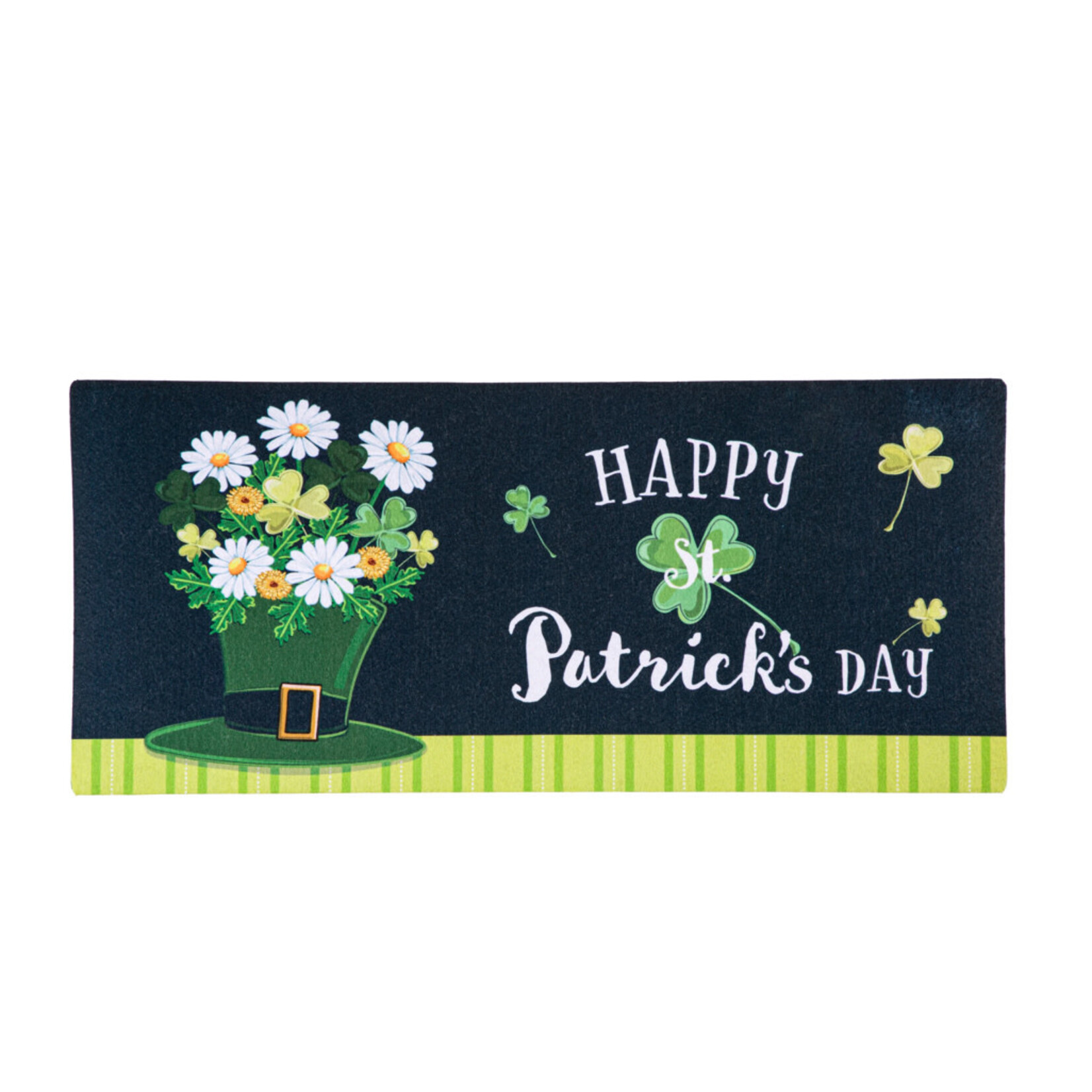 Evergreen Happy St. Patrick’s Day Floral Hat Switch Mat