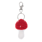 Ganz Ganz Crochet Garden Key Fob Mushroom
