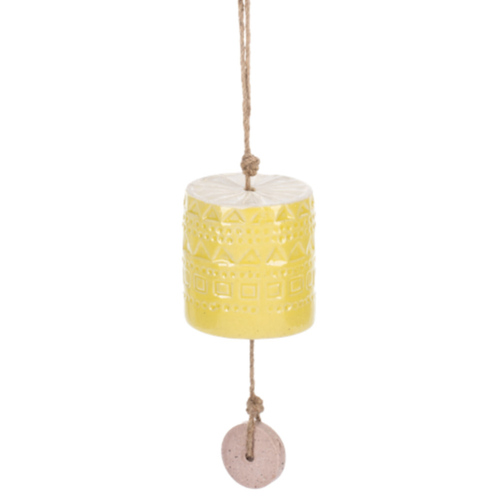 Ganz Embossed Bell Yellow