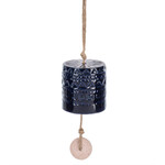 Ganz Embossed Bell Navy