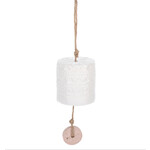 Ganz Embossed Bell White