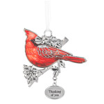 Ganz Ganz Cardinal Ornament Thinking of You