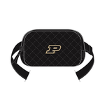 Vera Bradley Vera Bradley Mini Belt Bag Black with Purdue University