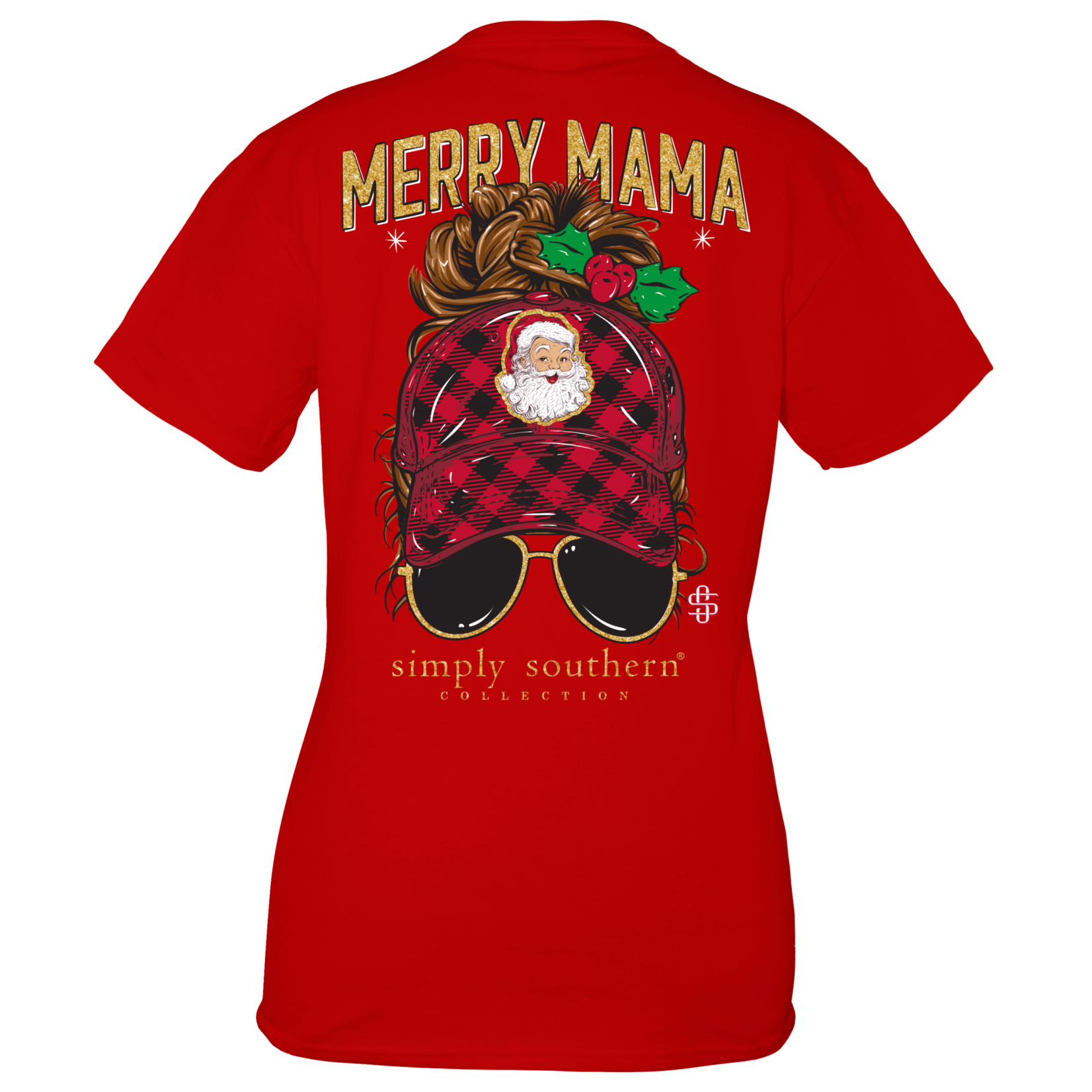 Simply Southern Simply Southern Merry Mama Short Sleeve T-Shirt Medium