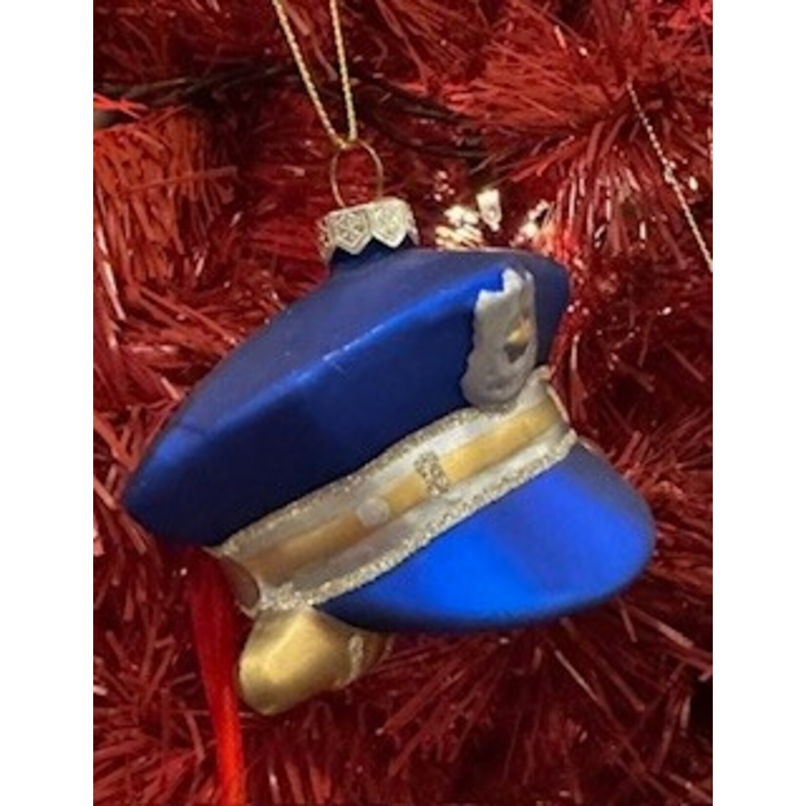 Gerson Police Hat Ornament