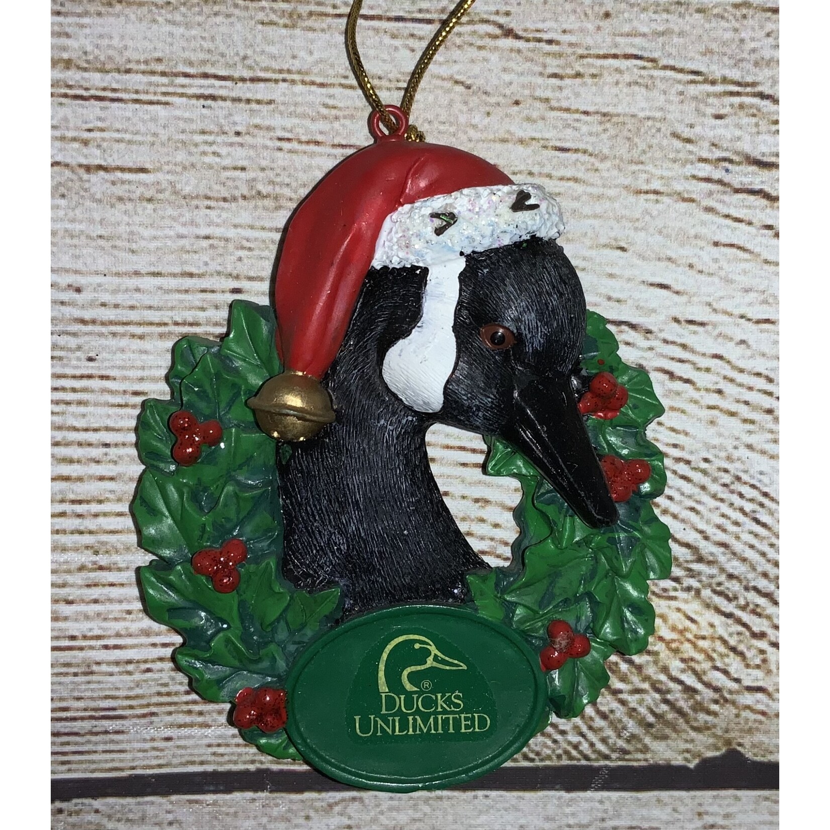 Kurt Adler Ducks Unlimited Goose Head Ornament