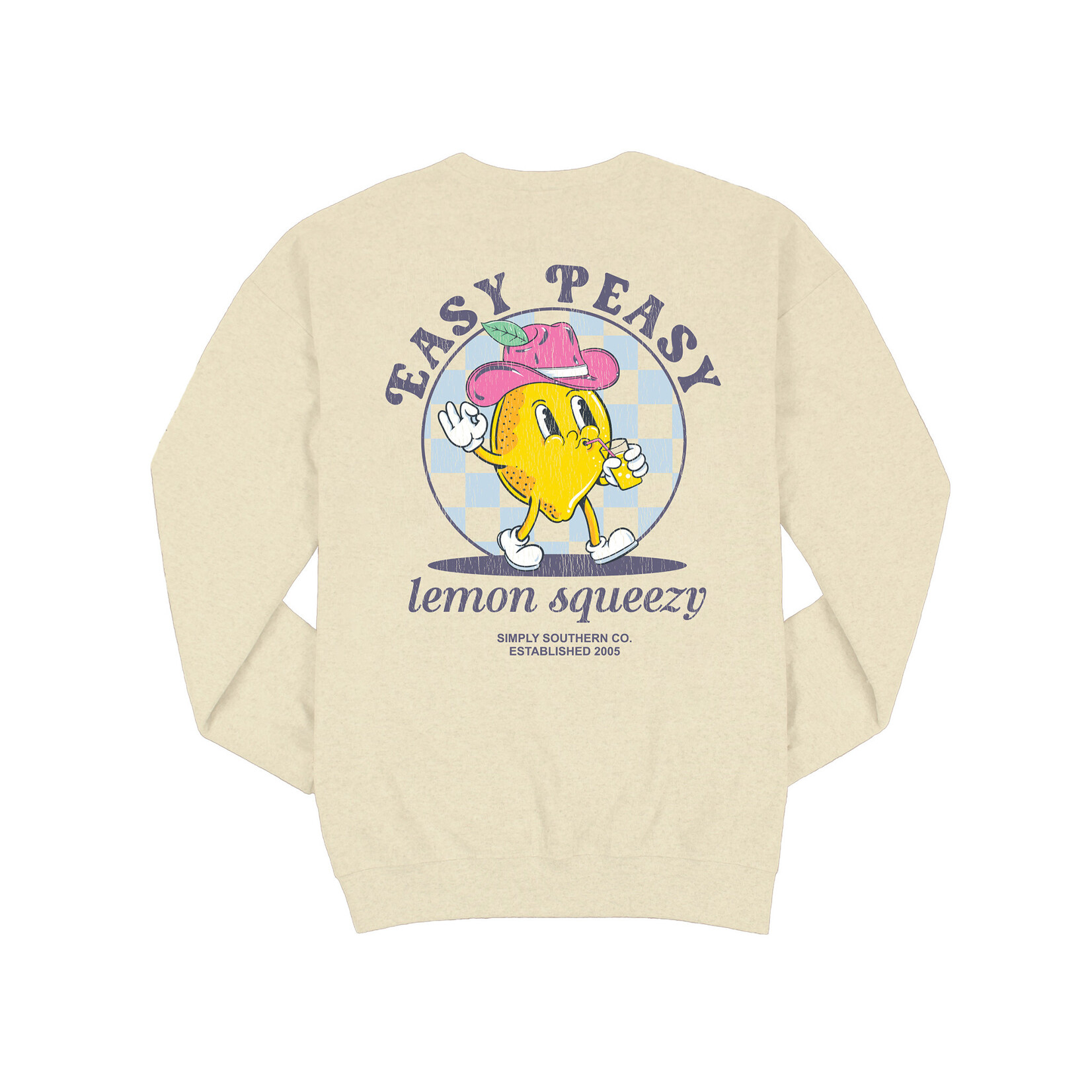 Simply Southern Simply Southern Crewneck Easy Sand