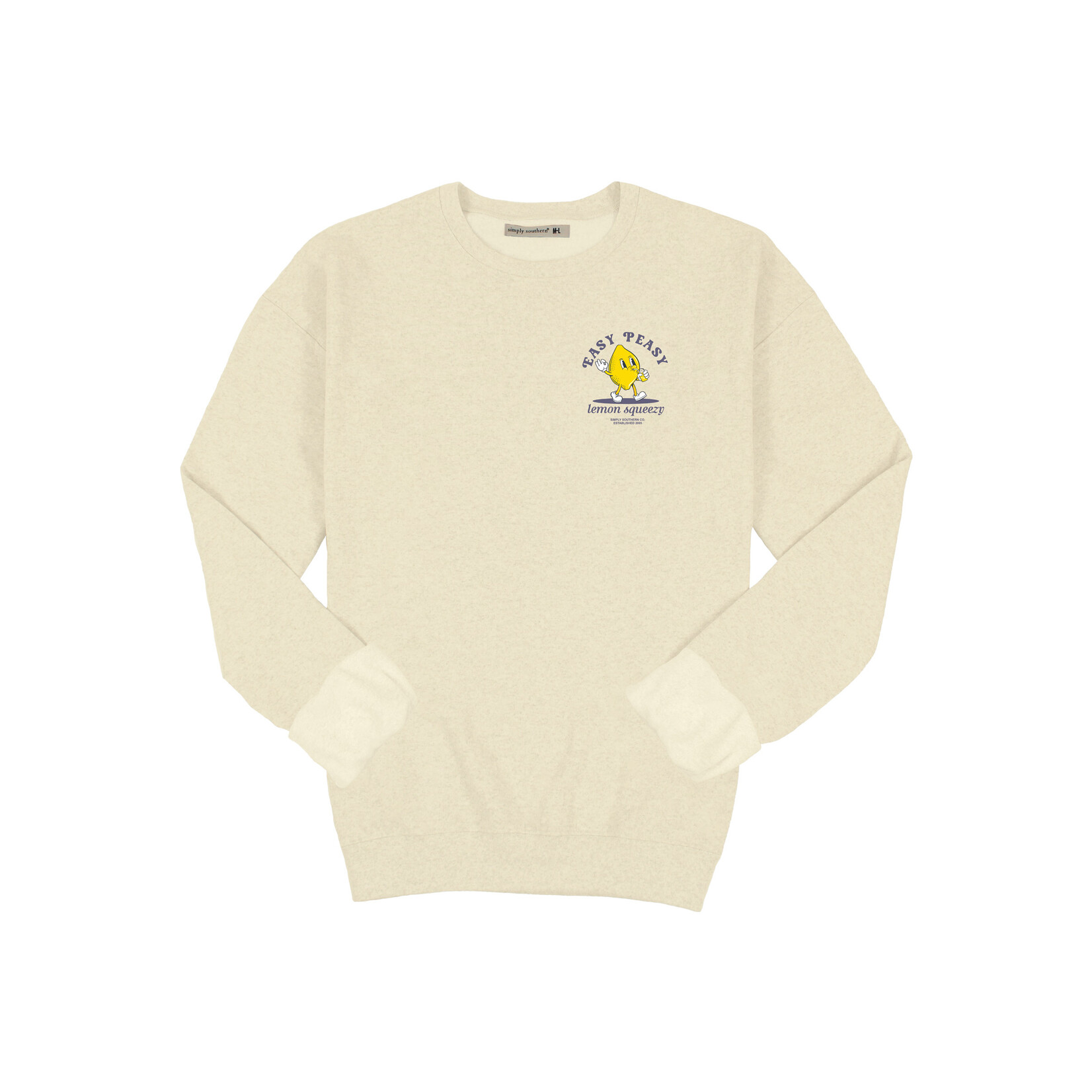 Simply Southern Simply Southern Crewneck Easy Sand
