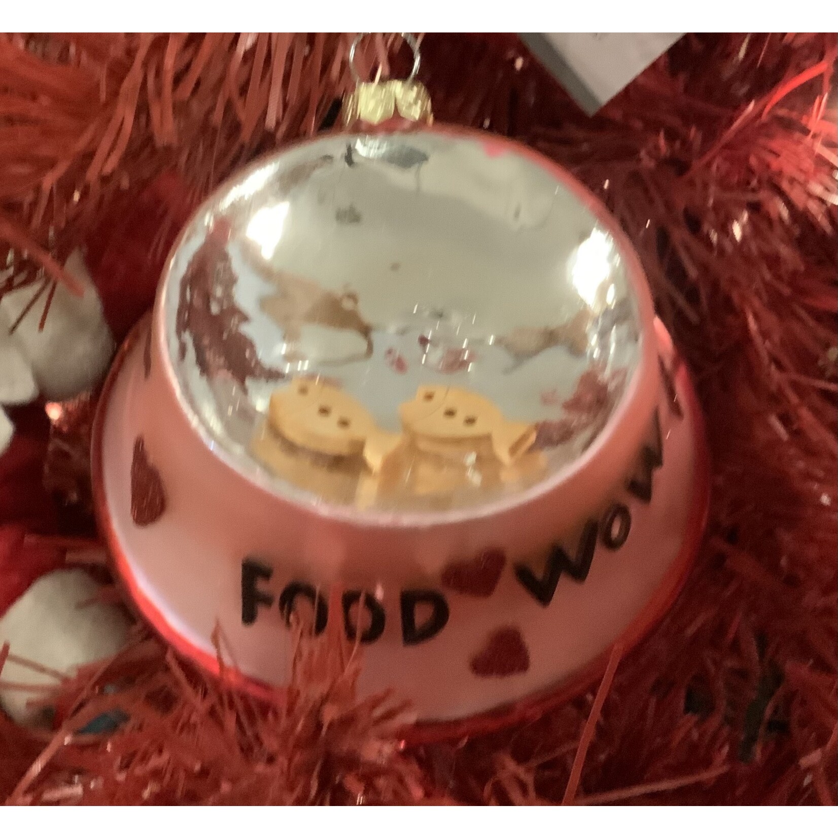 Gerson Pet Bowl Food Wow Ornament