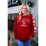 Simply Southern Simply Southern Crewneck Mine Red