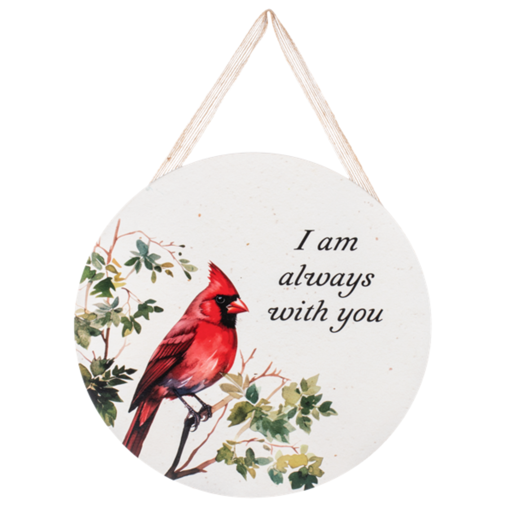 Midwest CBK Cardinal Memorial Sign I Am Always With You