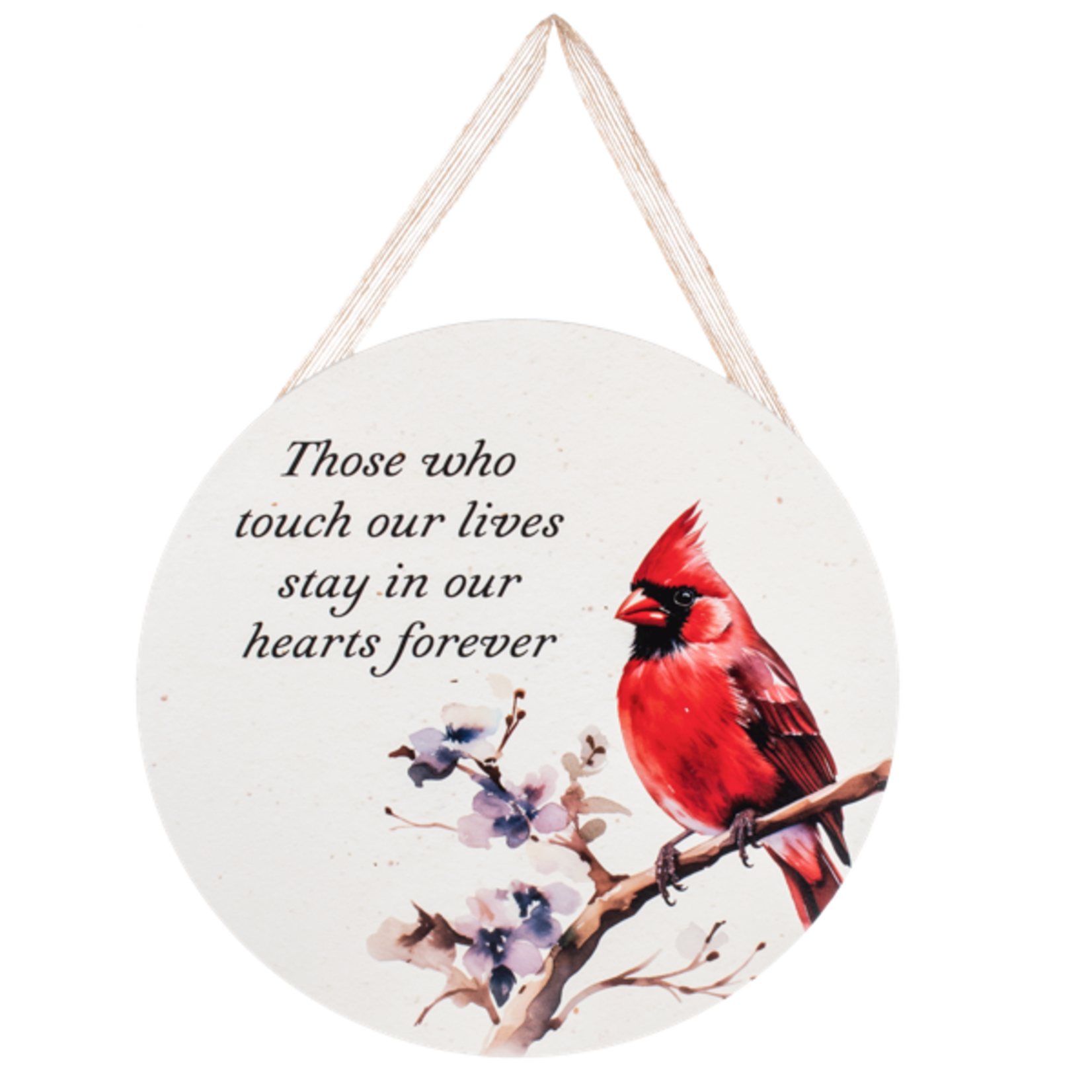 Midwest CBK Cardinal Memorial Sign Those Who Touch Our Lives
