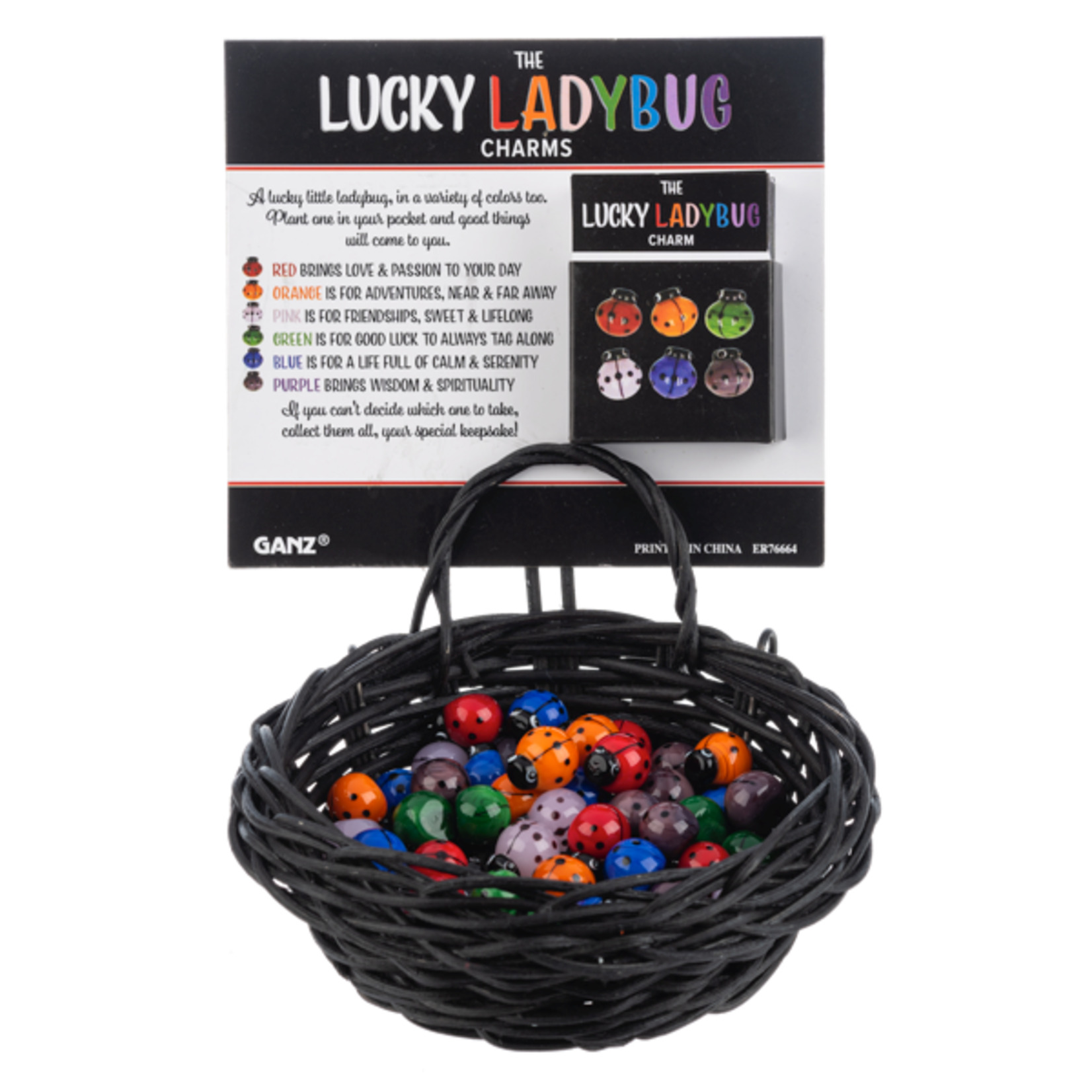 Ganz Ganz Lucky Ladybug Charm