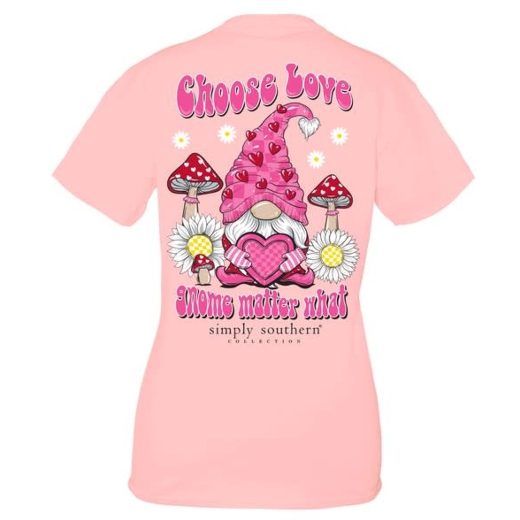 Simply Southern Simply Southern Love Gnome Short Sleeve T-Shirt