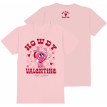 Simply Southern Simply Southern Shorth Sleeve Howdy Light Pink